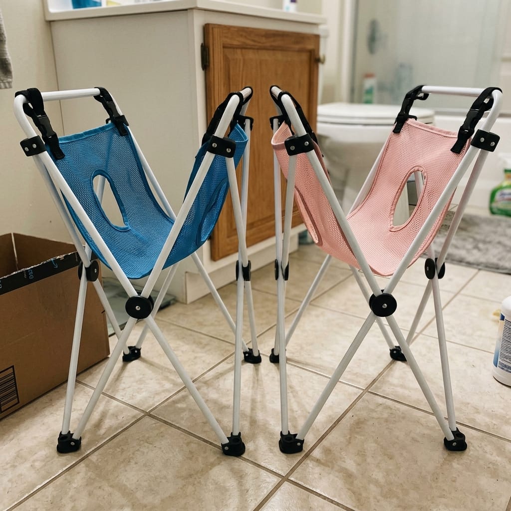 Customer photo review of Pawrelia™ Grooming Hammock Stand