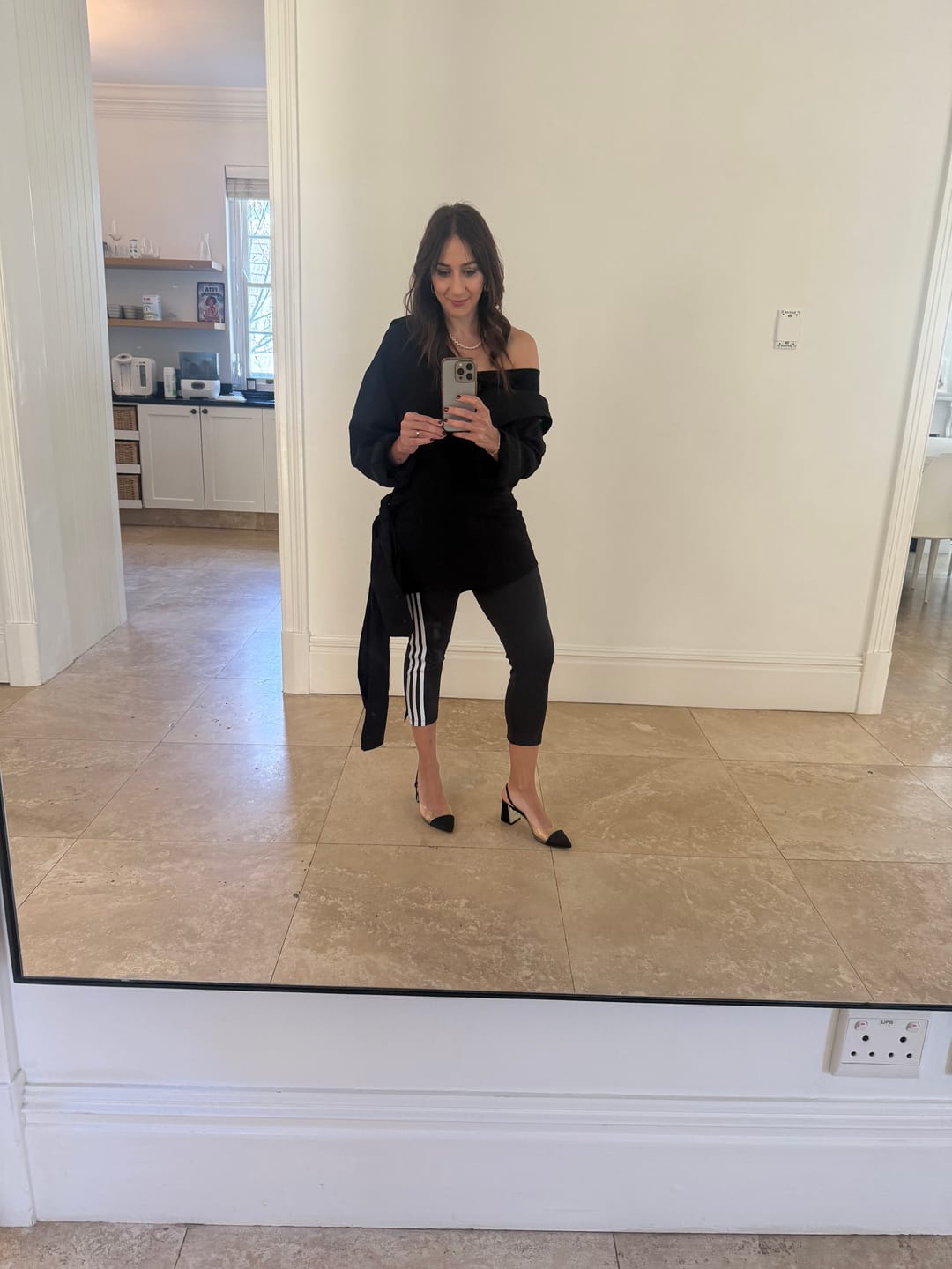 Customer photo review of Anna Shirt - Black