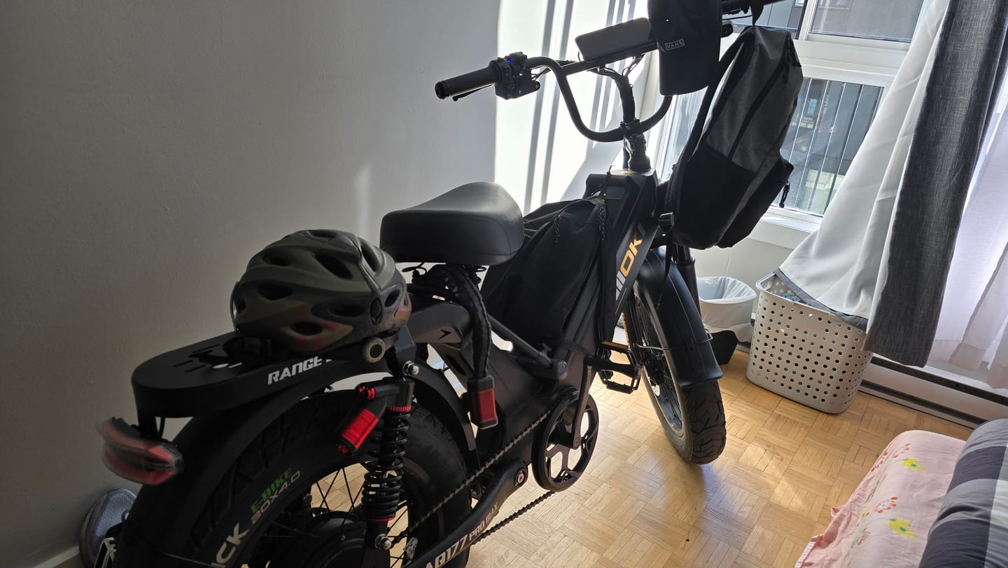 Customer photo review of AQ177 Pro Max eBike