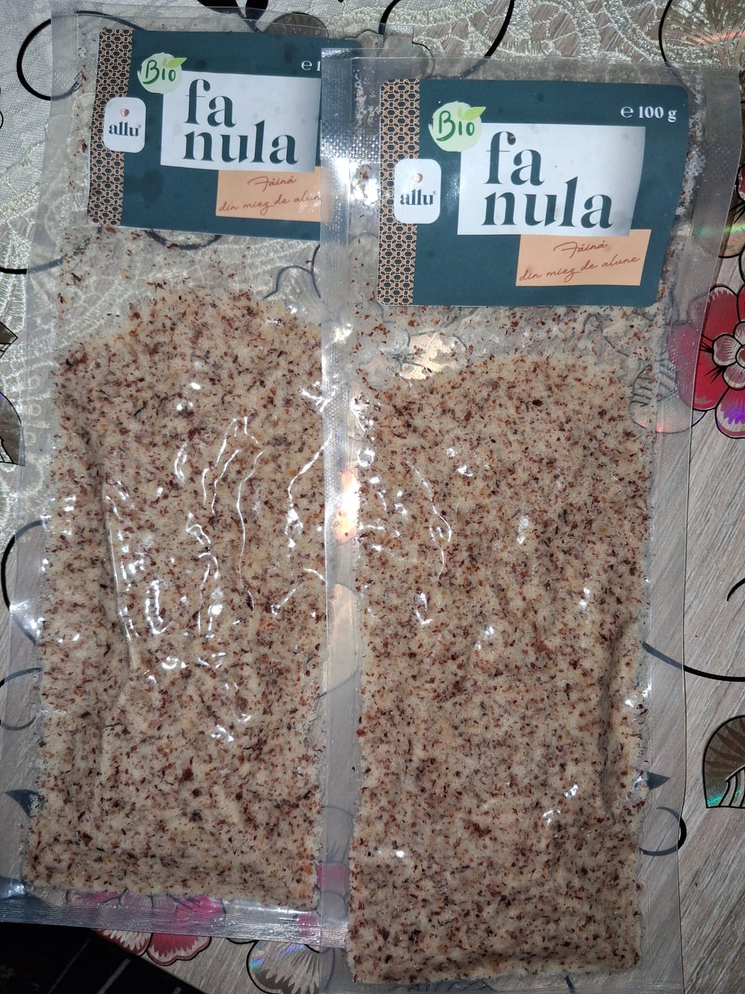 Customer photo review of Fanula - Făină din miez de alune, 100g, ecologic