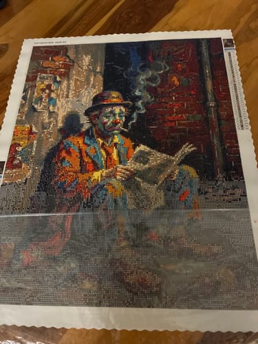 Customer photo review of Clown Between Shows