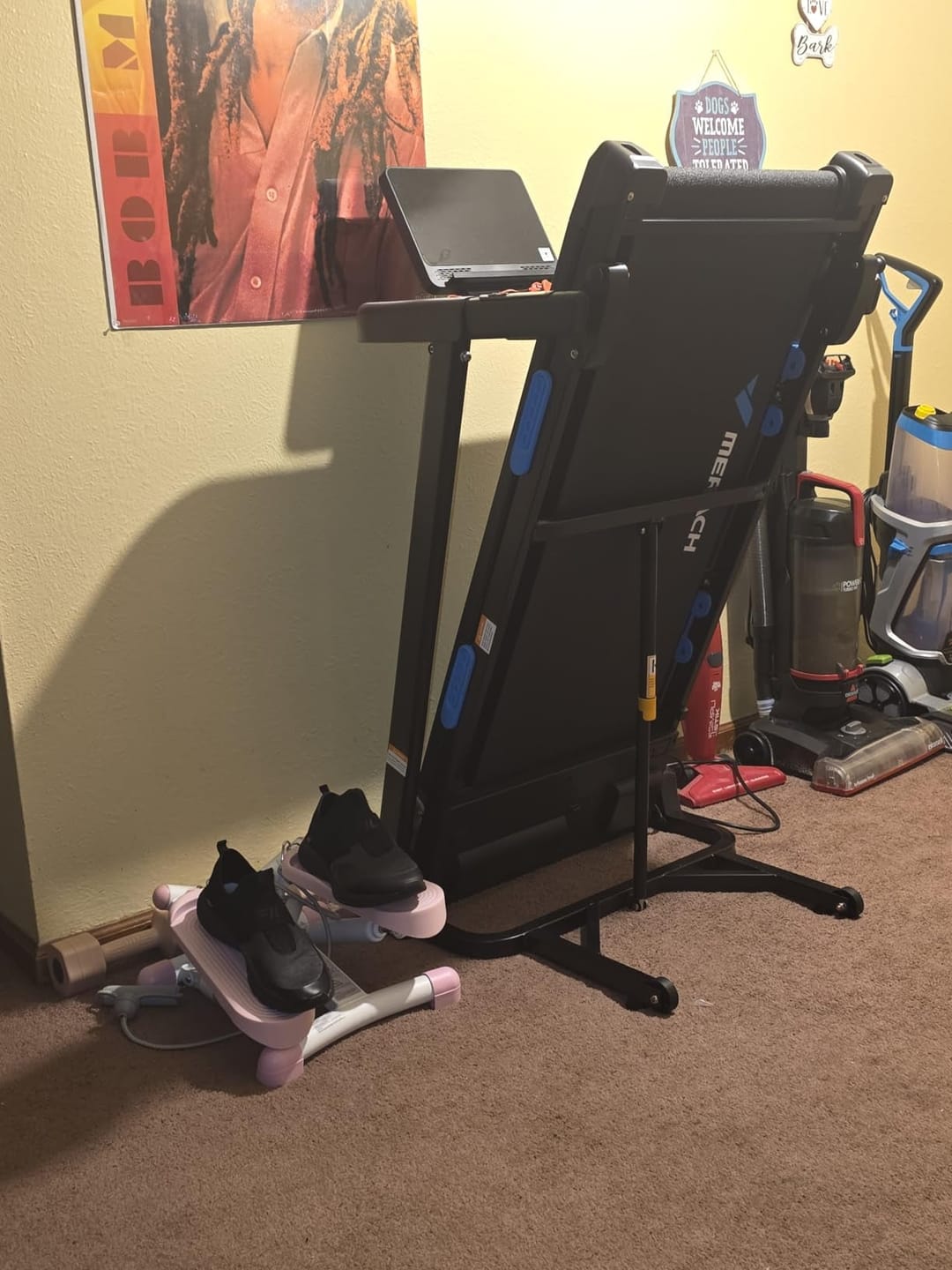 Customer photo review of T12 Foldable Treadmill with 15% Auto Incline