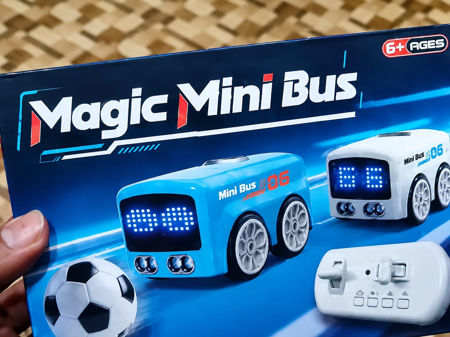 Customer photo review of Go Go Mini RC Bus