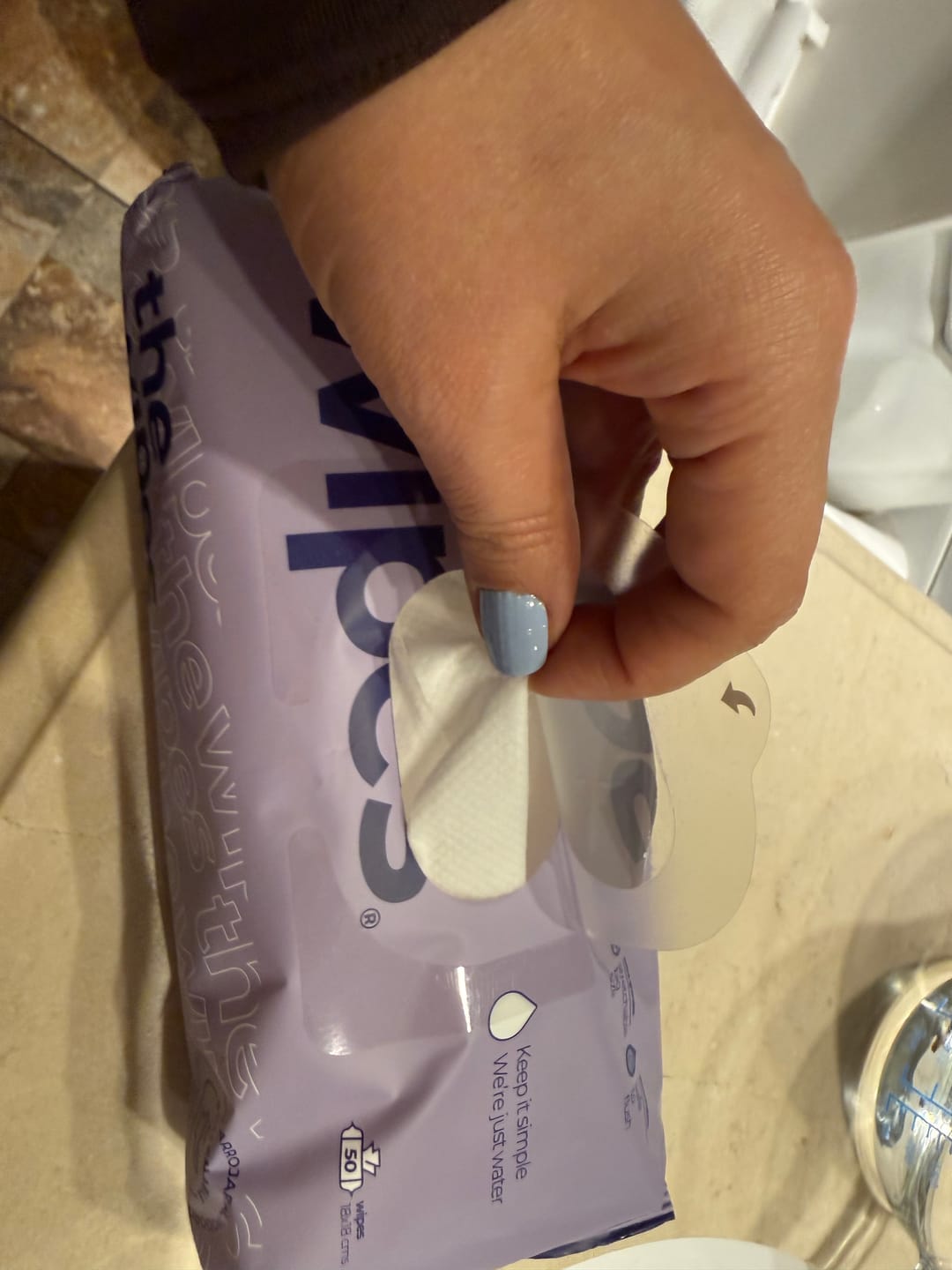 Customer photo review of packs — the wipes® 6un