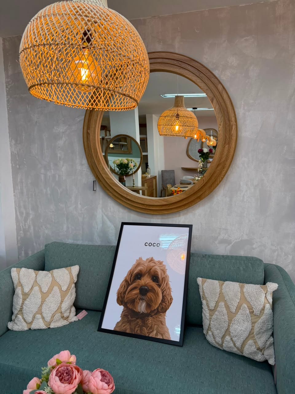 Customer photo review of Retrato Personalizado