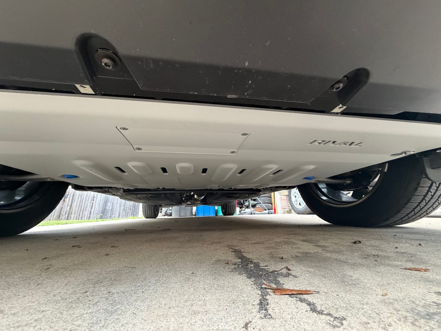 Customer photo review of RIVAL Aluminum Engine Skid Plate 2021-2026 Ford Maverick EcoBoost Hybrid FWD AWD XL XLT Lariat Lobo except Tremor