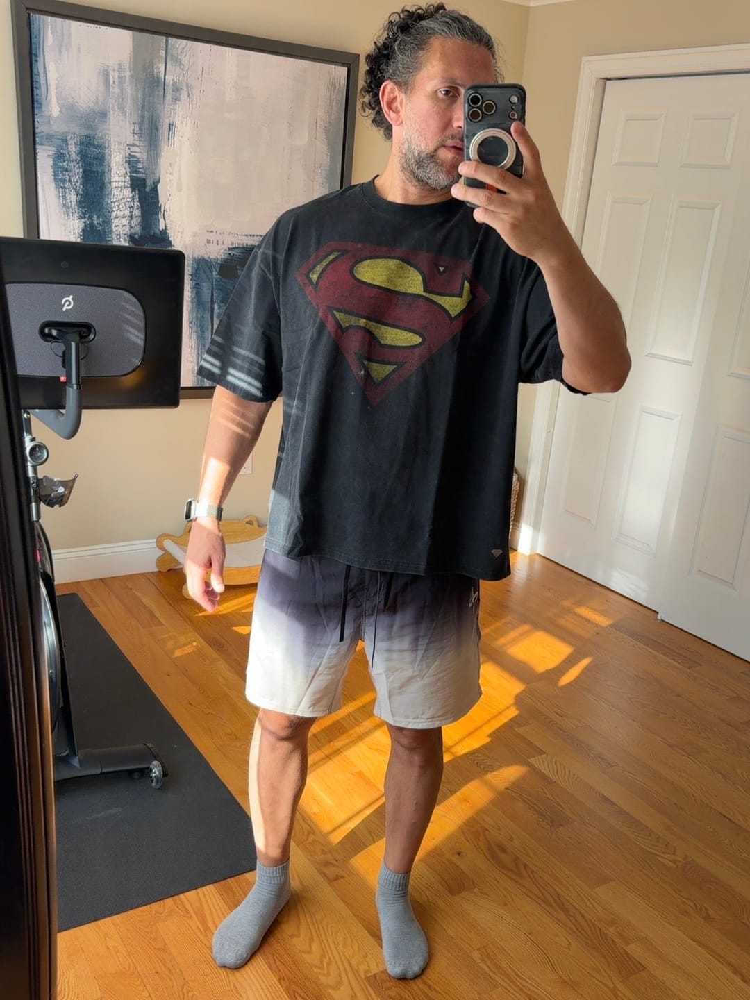 Customer photo review of 4064 - Superman Huge Tees