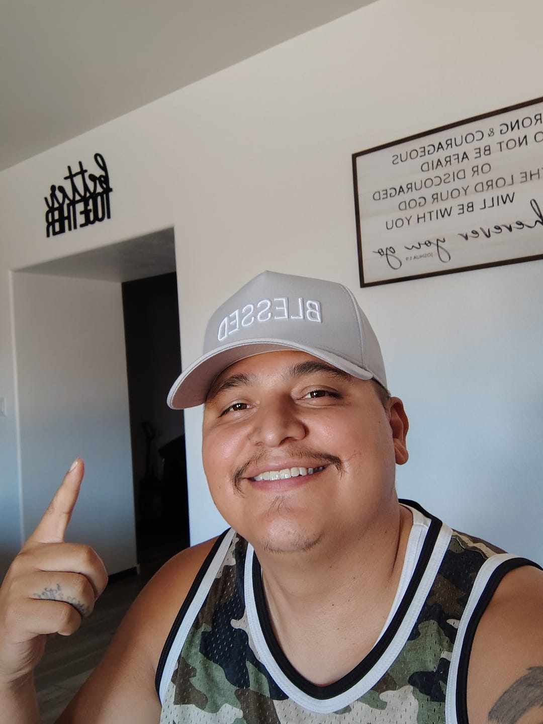 Customer photo review of Blessed Snapback