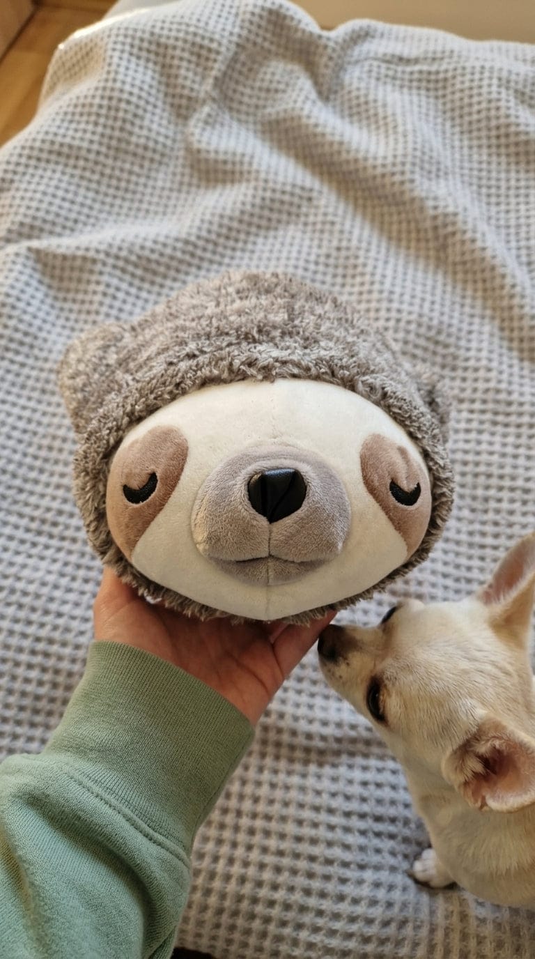 Customer photo review of Peluche con Latido Real para Perros - Menos Ansiedad, Más Calma