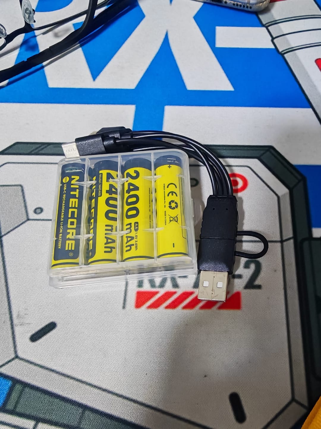 Customer photo review of NH2400 4PC (AA - 2400mAh - 1.5V)