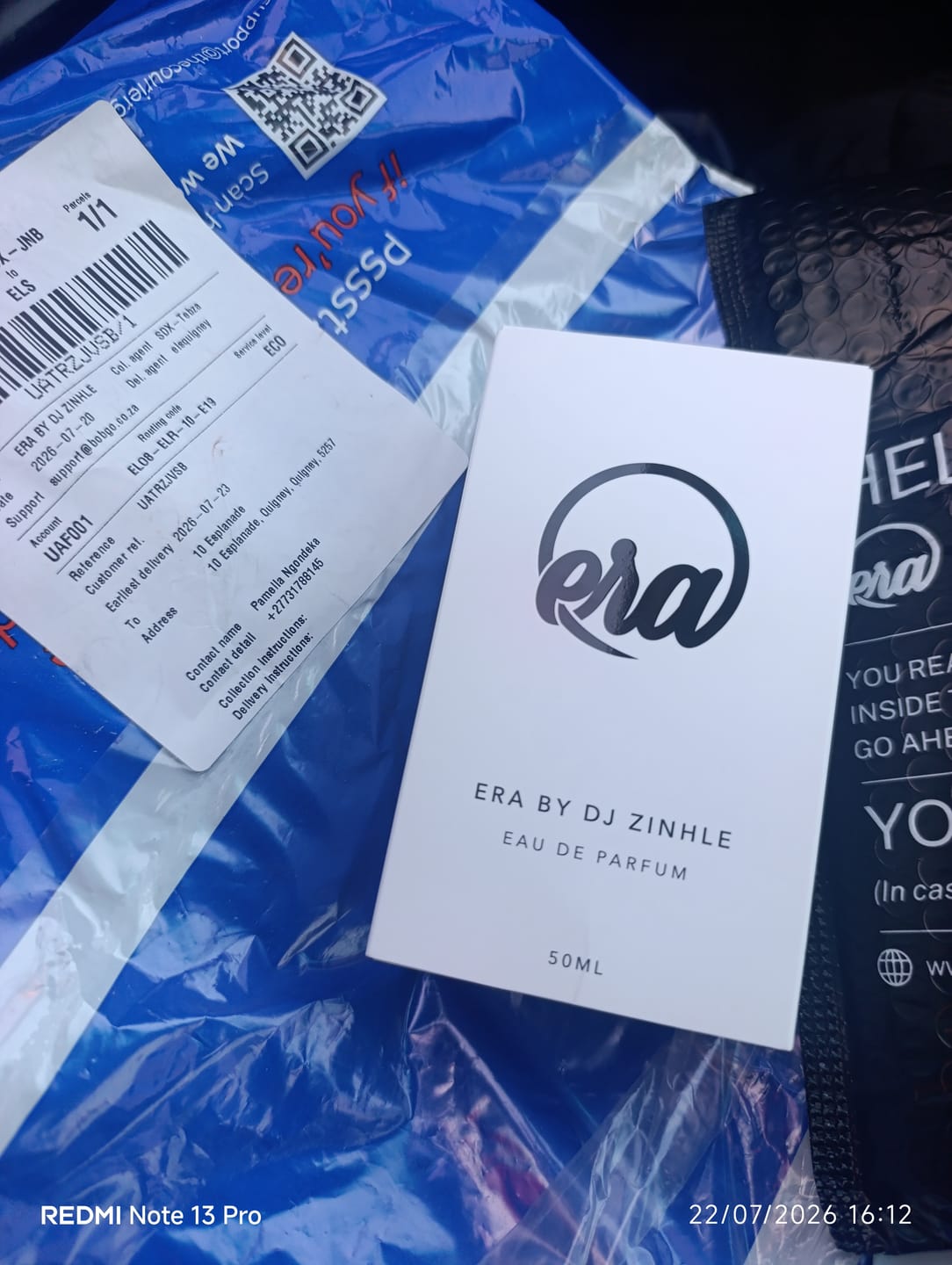 Customer photo review of ZAZI Eau de Parfum - 50ML