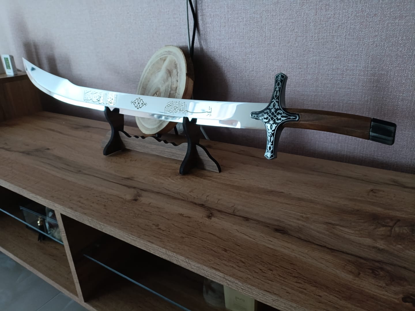 Customer photo review of Osmanisches Yalmanli Schwert Osmanli Kilic