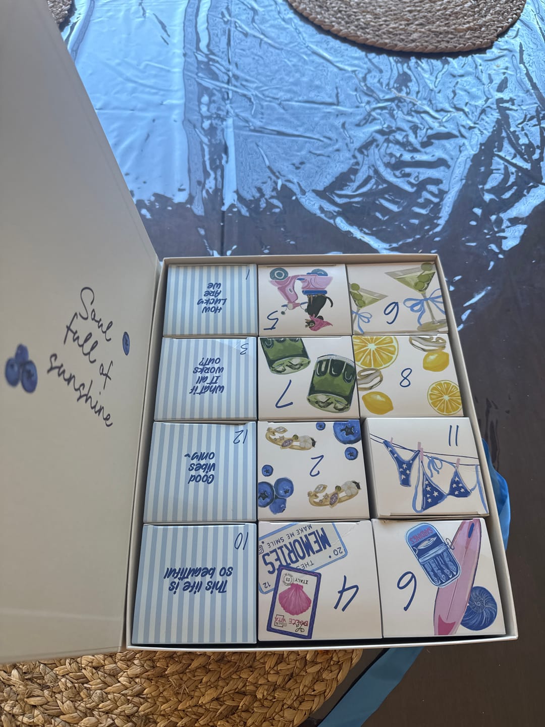 Customer photo review of 12 pcs Summer Box Packaging