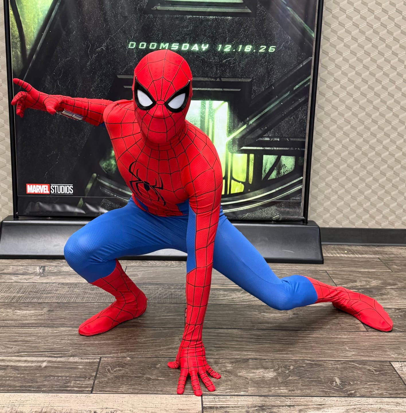 Customer photo review of Spider-Man: Brand New Day (2026) Costume (ScreenPrint) (Cosplay Grade)