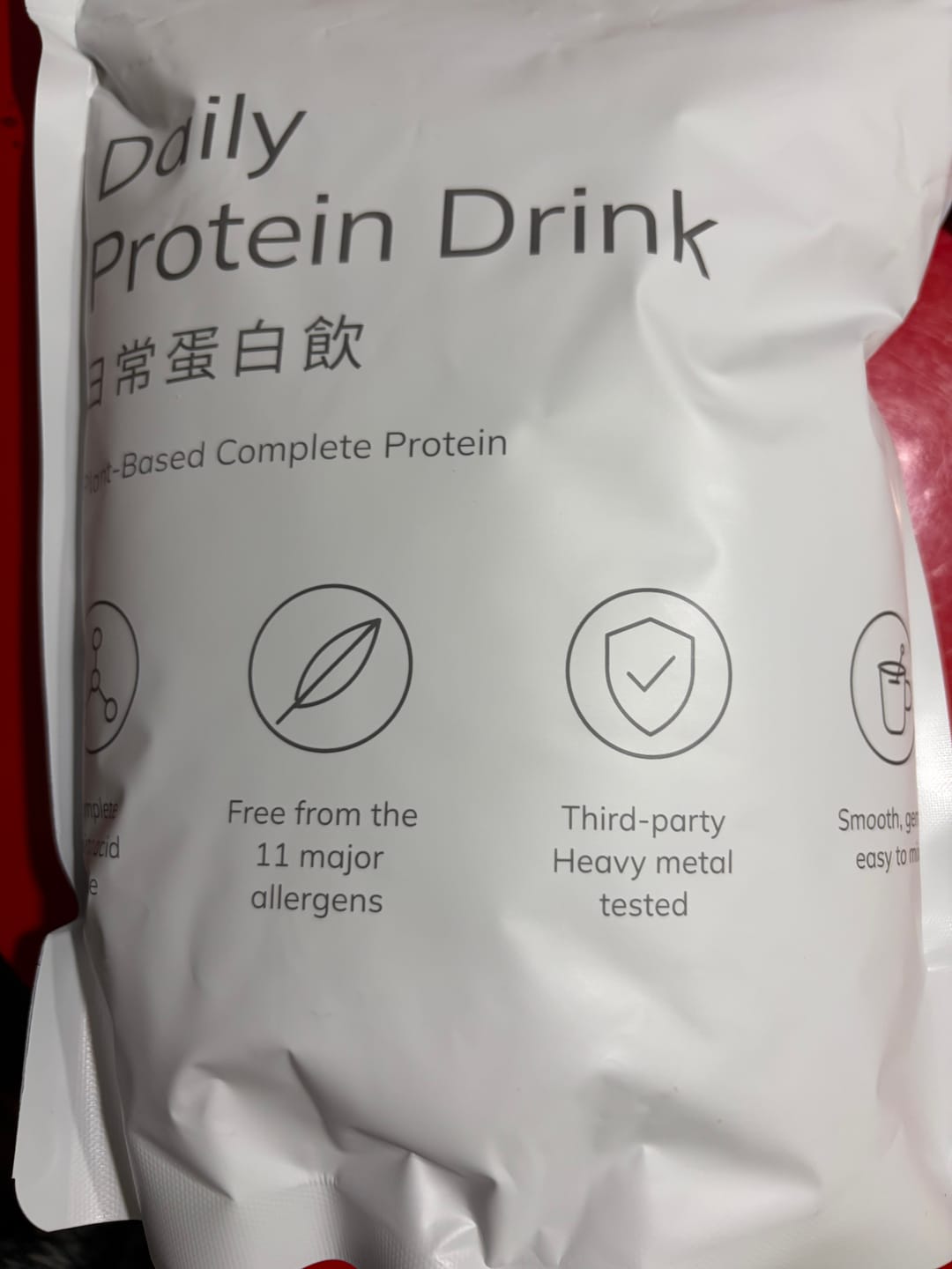 Customer photo review of 日常蛋白飲大組優惠