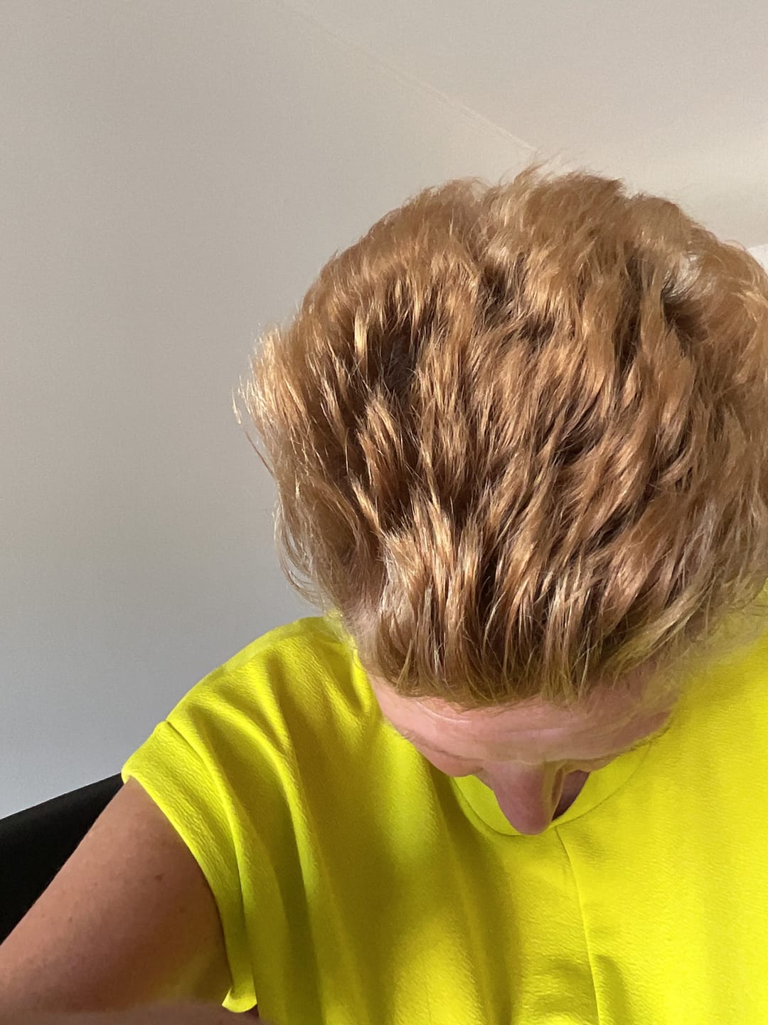 Customer photo review of Wonder No Orange Shampoo