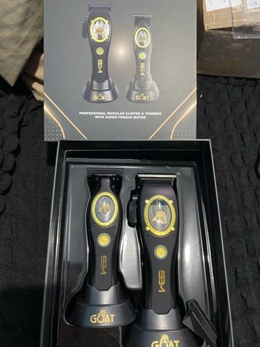 Customer photo review of GOAT Combo – Clipper & Trimmer de Alta Precisión