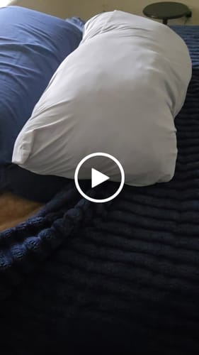 Customer video review of Puff Pillow