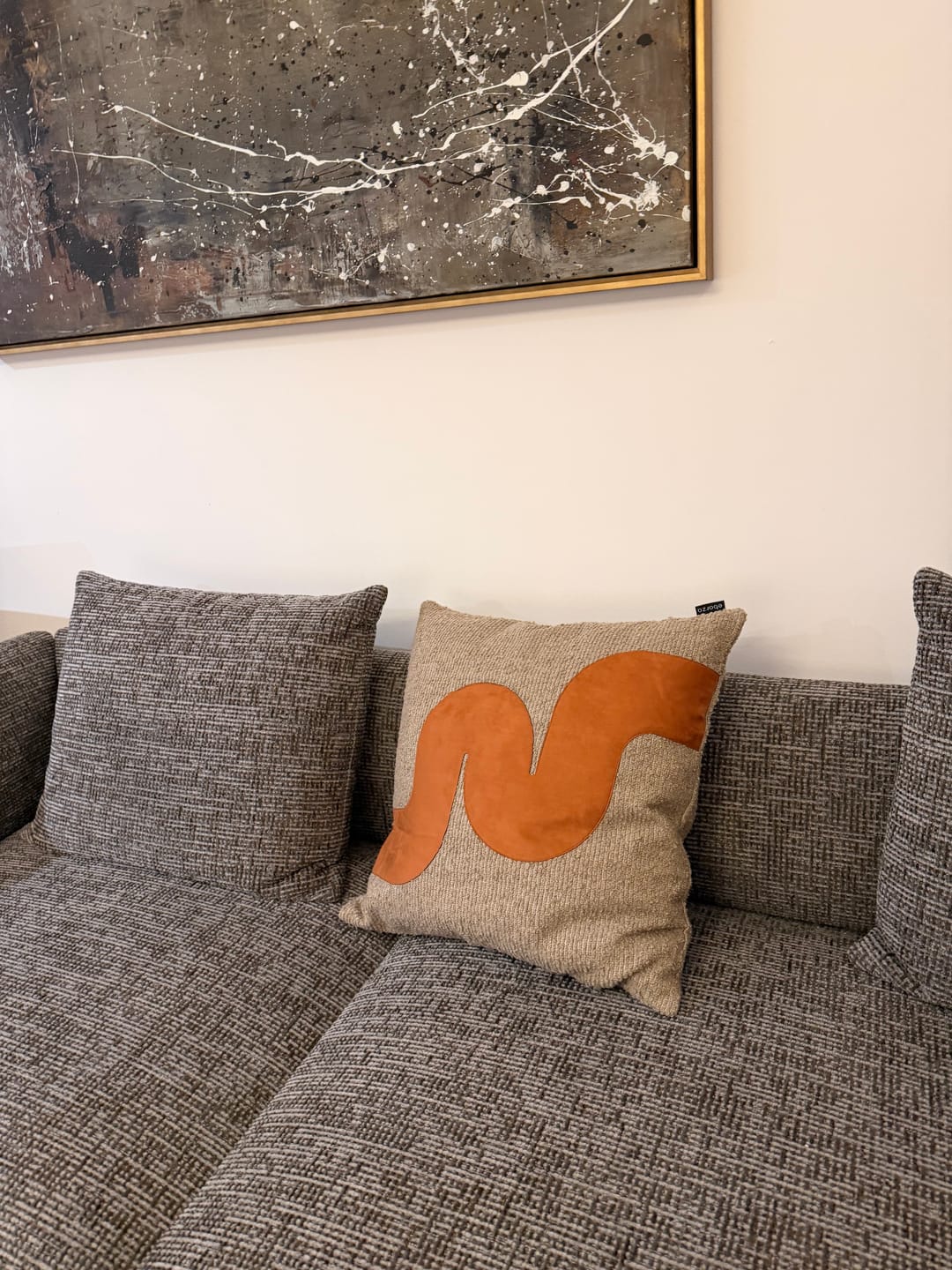 Customer photo review of 60x60Cm  Ebarza Amman Patchwork Cushion ECC128