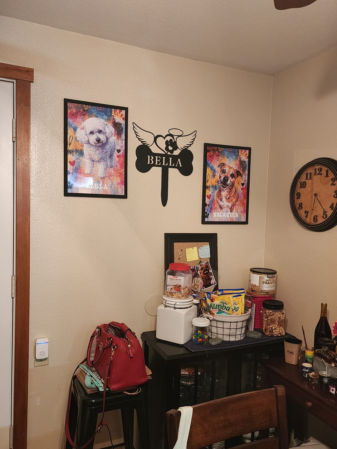 Customer photo review of Graffiti - Personalized Poster