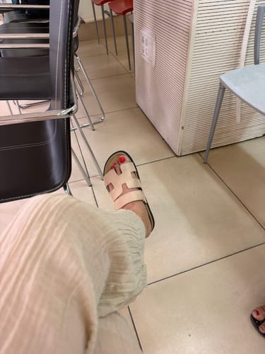 Customer photo review of כפכף צ׳אנקי הרמס