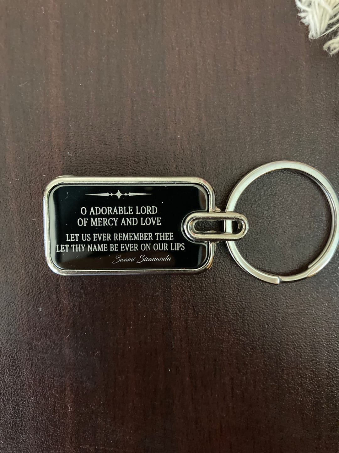 Customer photo review of Premium Metal Keychain | Best for Corporate Gifting | PrintMine.in
