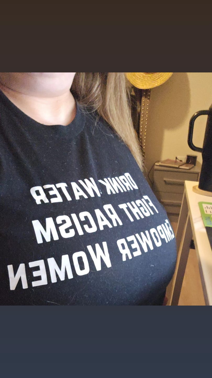 Customer photo review of Empower Women Unisex T-shirt