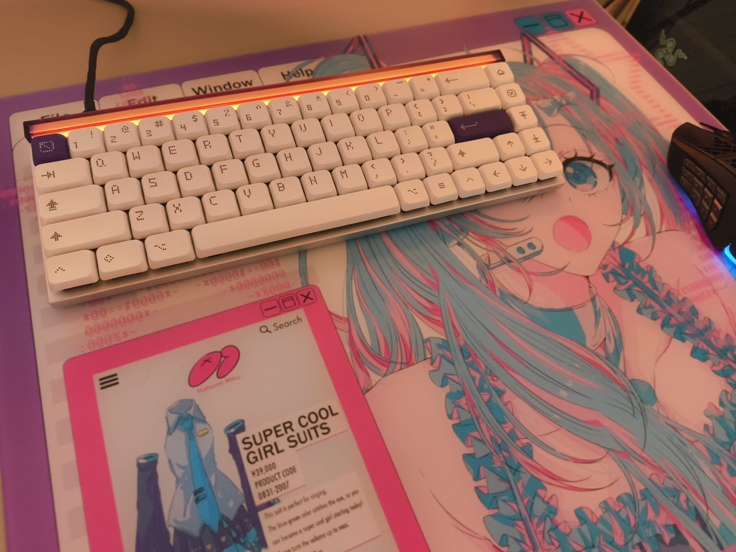 Customer photo review of MADE68 Air Gaming Keyboard
