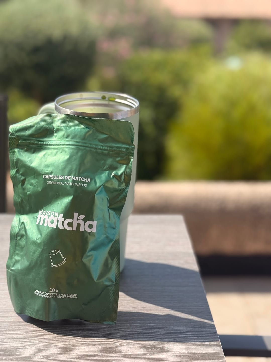 Customer photo review of Capsules Matcha compatibles Nespresso®