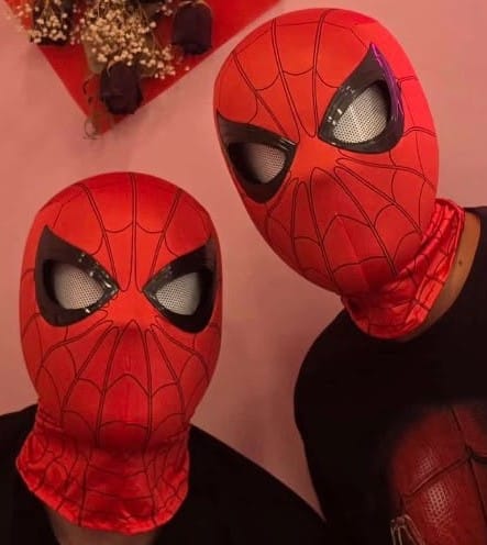 Customer photo review of The OG Spidey Gear™ - Winking Mask