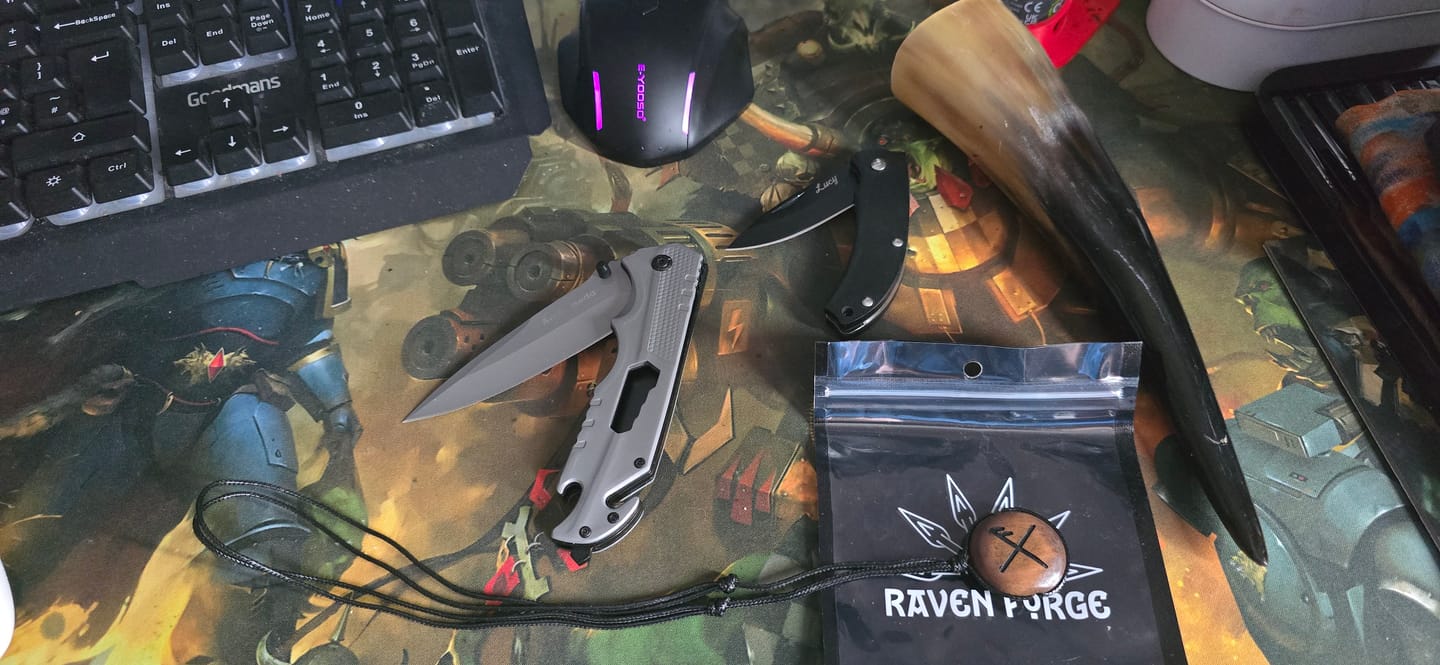 Customer photo review of Mystery Folding Knife