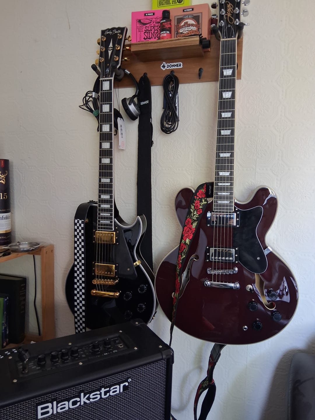 Customer photo review of Donner DJP-1000 JAZZ Electric Guitar