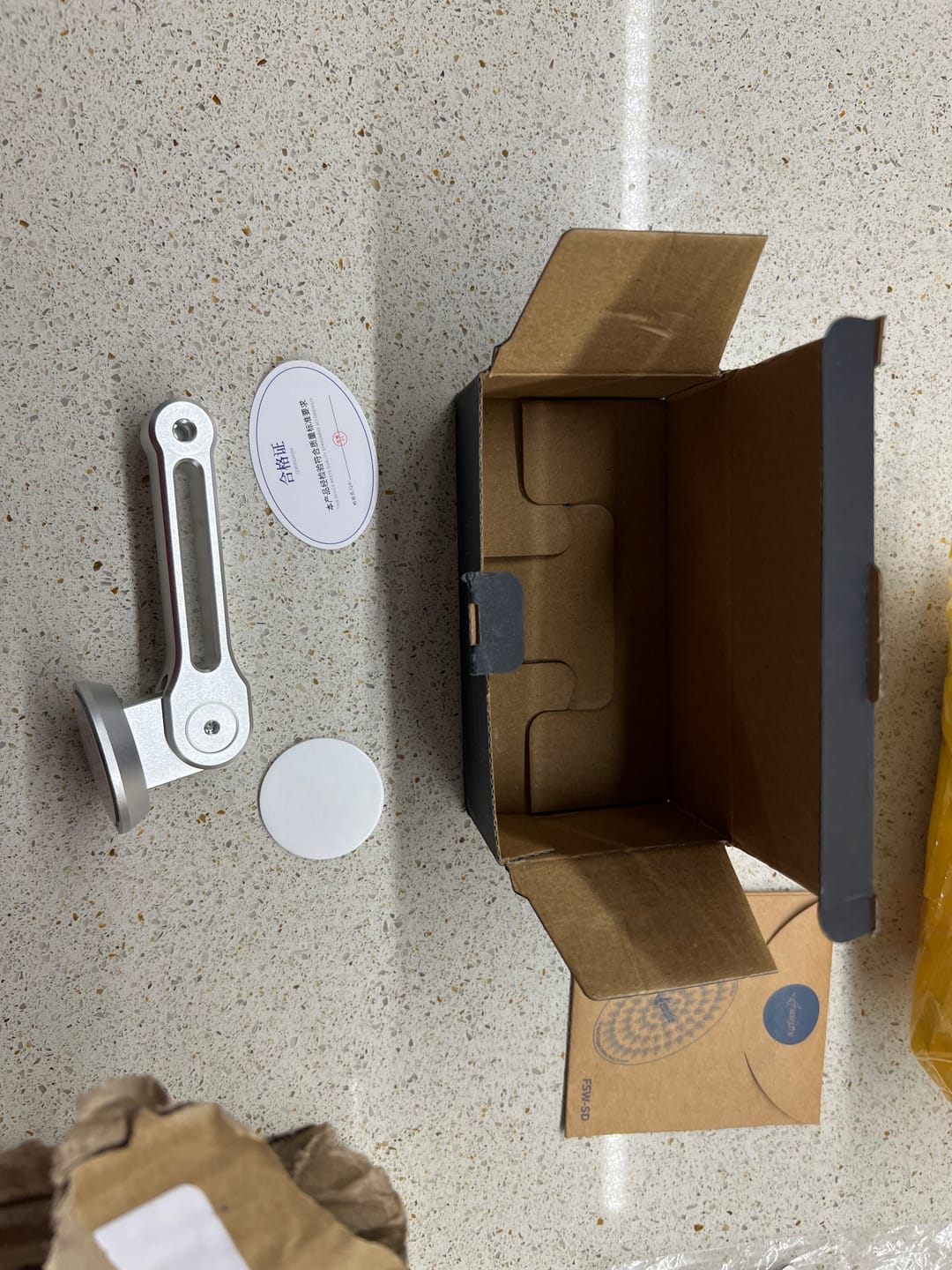 Customer photo review of Multi-Function Magnetic Puck Screen Holder