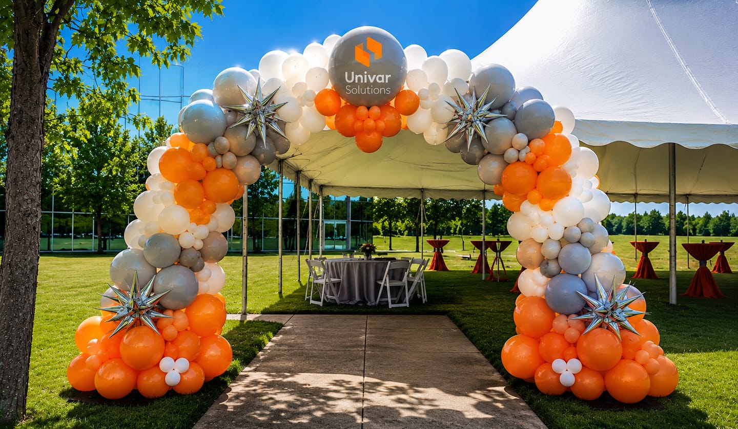 Customer photo review of 10x8ft Aluminum Alloy Tube Arch Balloon Flower Stand For Wedding Birthday Baby Shower