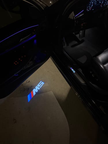 Customer photo review of BMW F SERIES DOOR LIGHTS