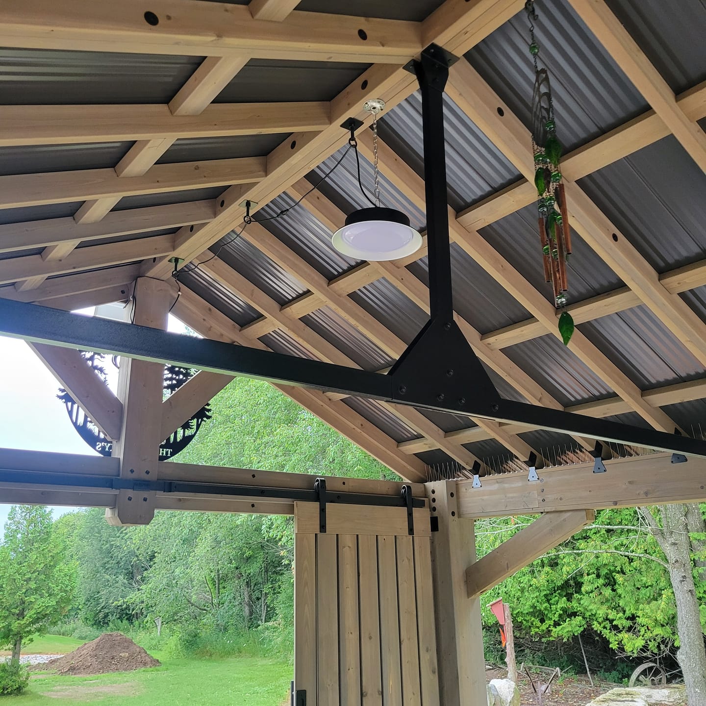 Customer photo review of 100W Solar Pendant Light 10000LM