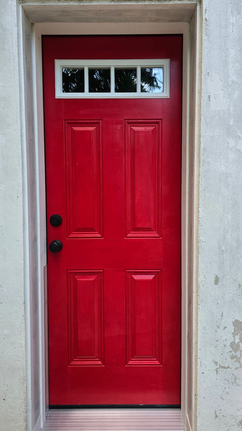 Customer photo review of Clear 4 Lite Glass and Frame Kit (24" x 8" Frame Size)