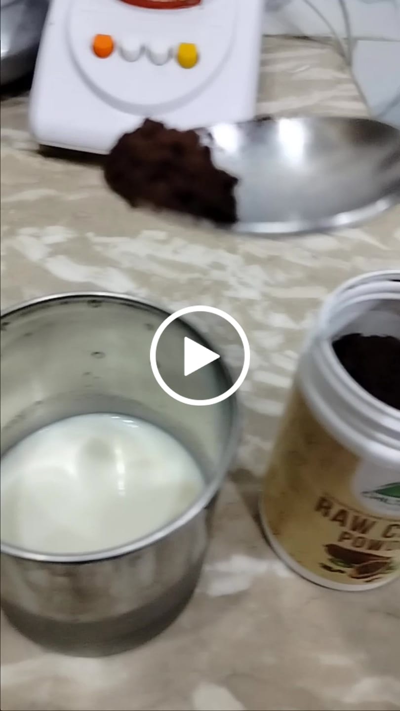 Customer video review of Raw Cacao Powder / راو کاکاو پاؤڈر / Gross weight 200gm±