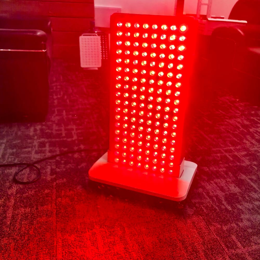 Customer photo review of HilaxPro 350 Red Light Therapy Panel