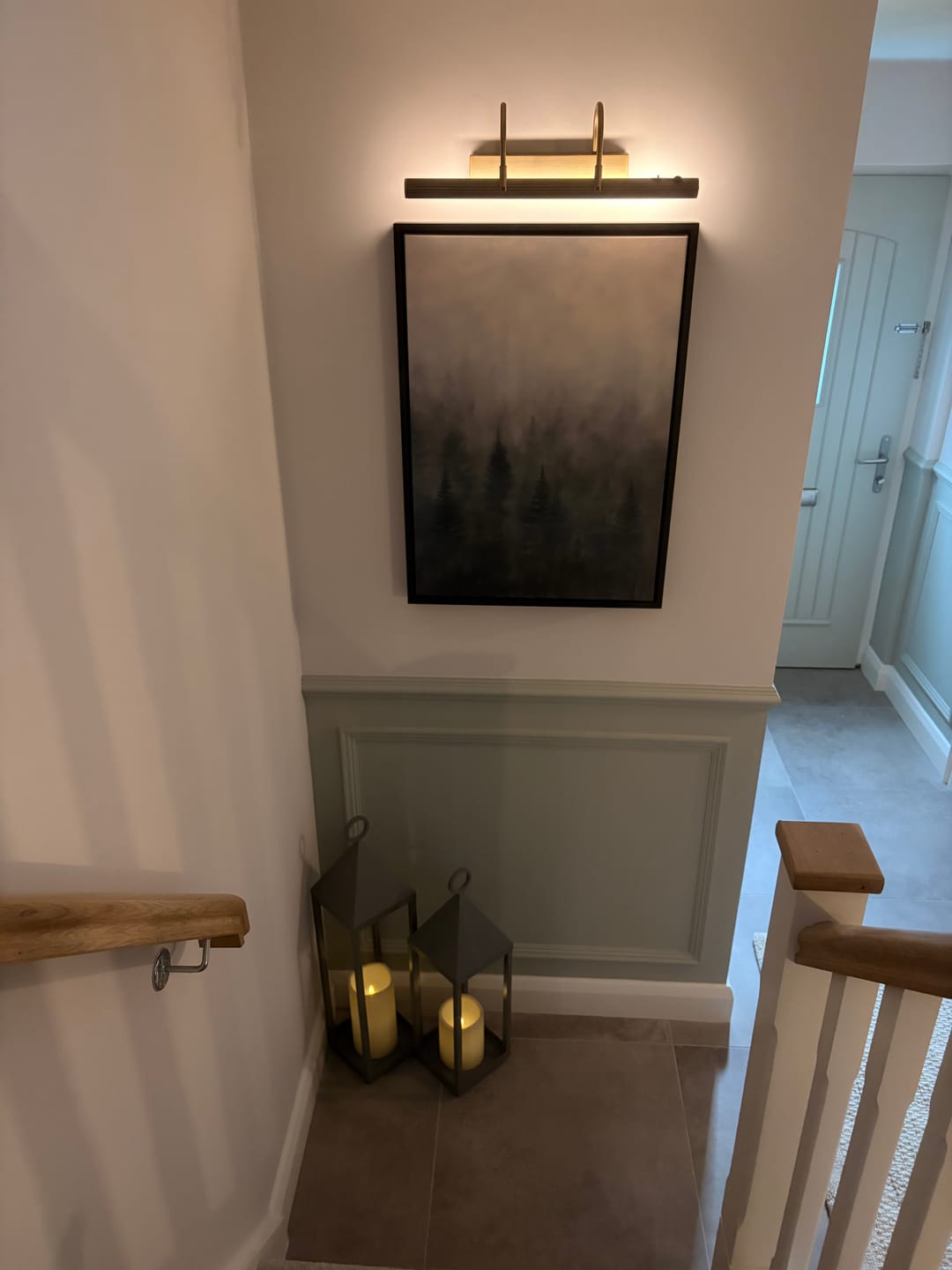 Customer photo review of Forest Edge at Dusk Print
