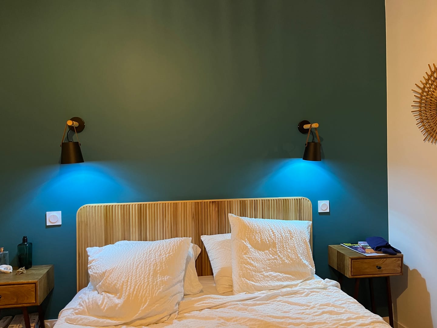 Customer photo review of HORSENS - Tête de lit 160 cm en bois