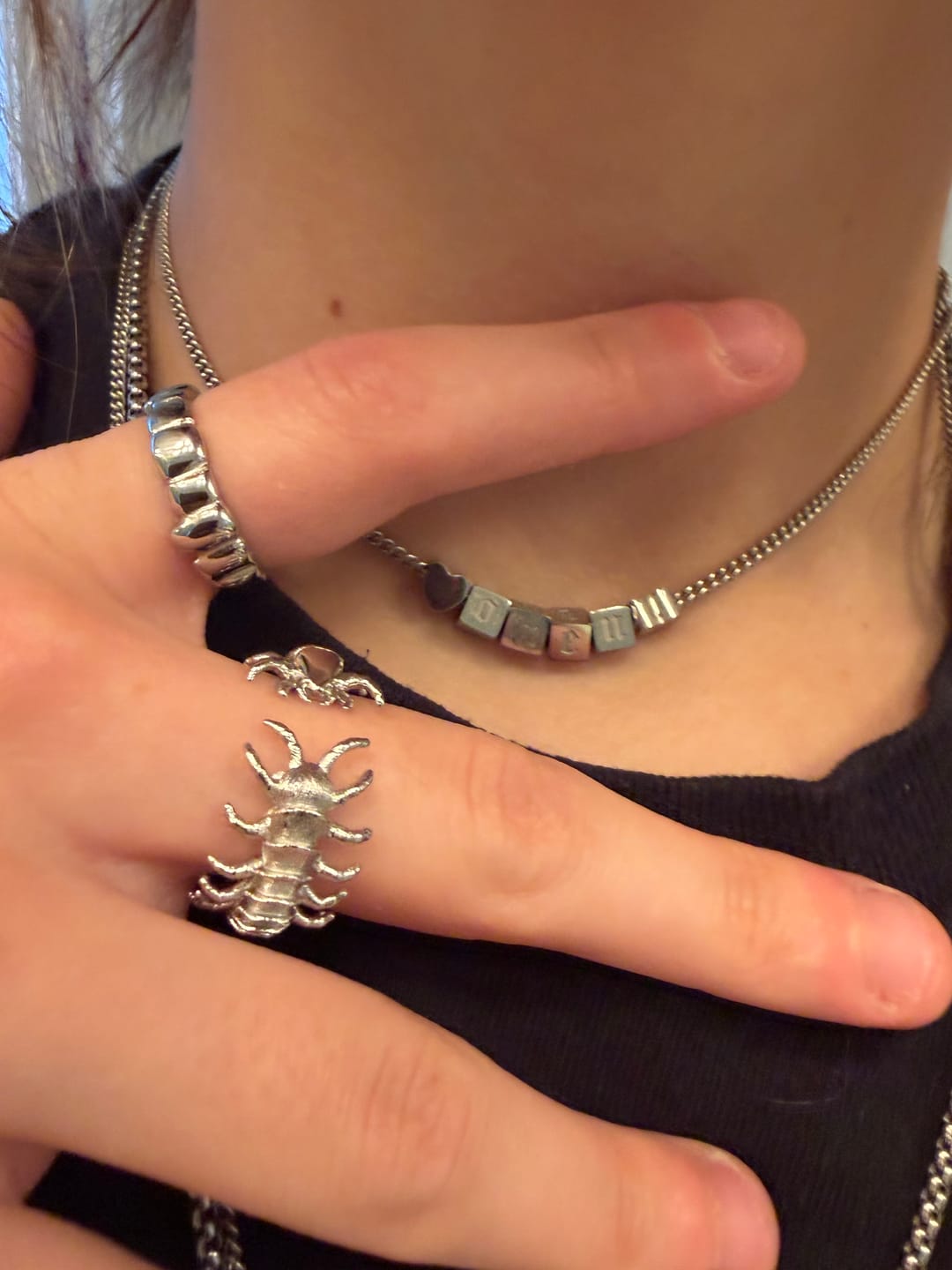 Customer photo review of CENTIPEDE RING