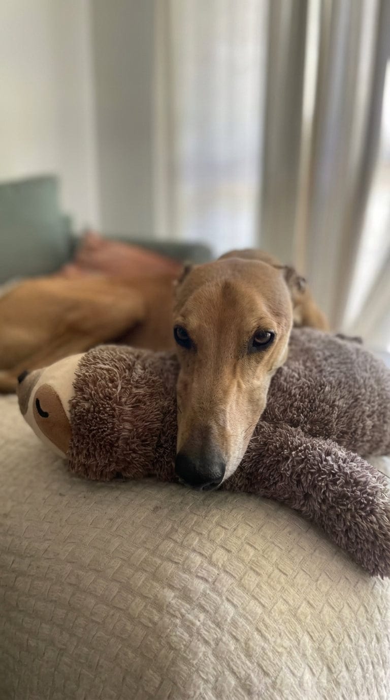 Customer photo review of Peluche con Latido Real para Perros - Menos Ansiedad, Más Calma
