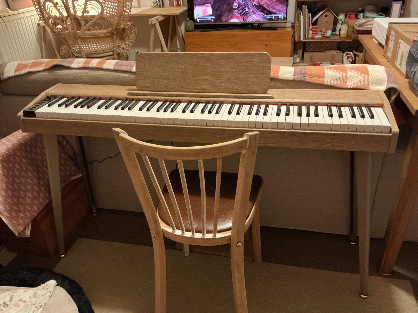 Customer photo review of Donner DDP-60 Semi-lesté Piano Numérique