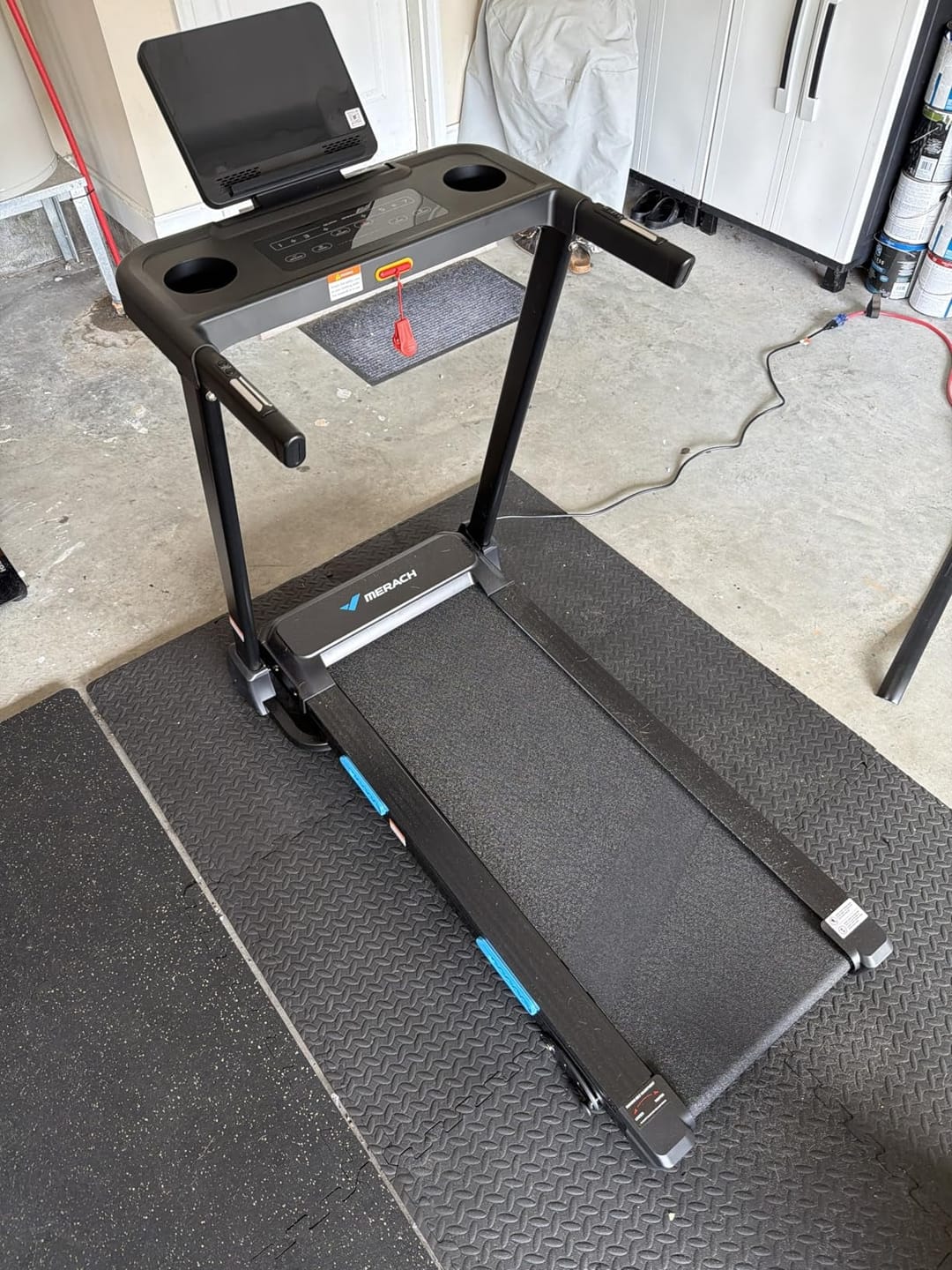 Customer photo review of T12 Foldable Treadmill with 15% Auto Incline