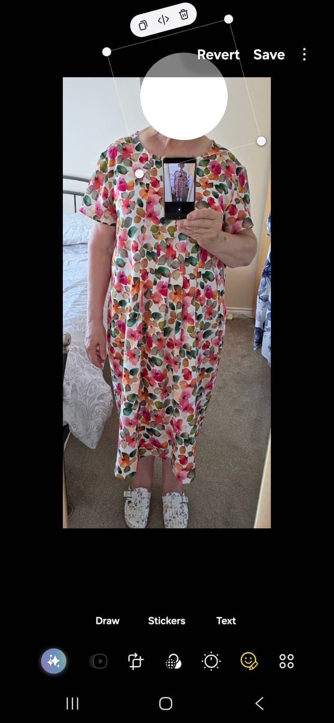 Customer photo review of Nature Whisper Linen Viscose Fabric