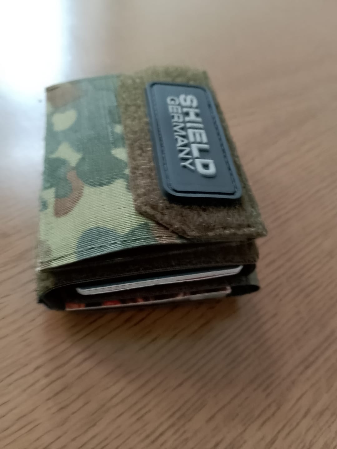 Customer photo review of Tactical Wallet MK2 - 5-Farben Flecktarn