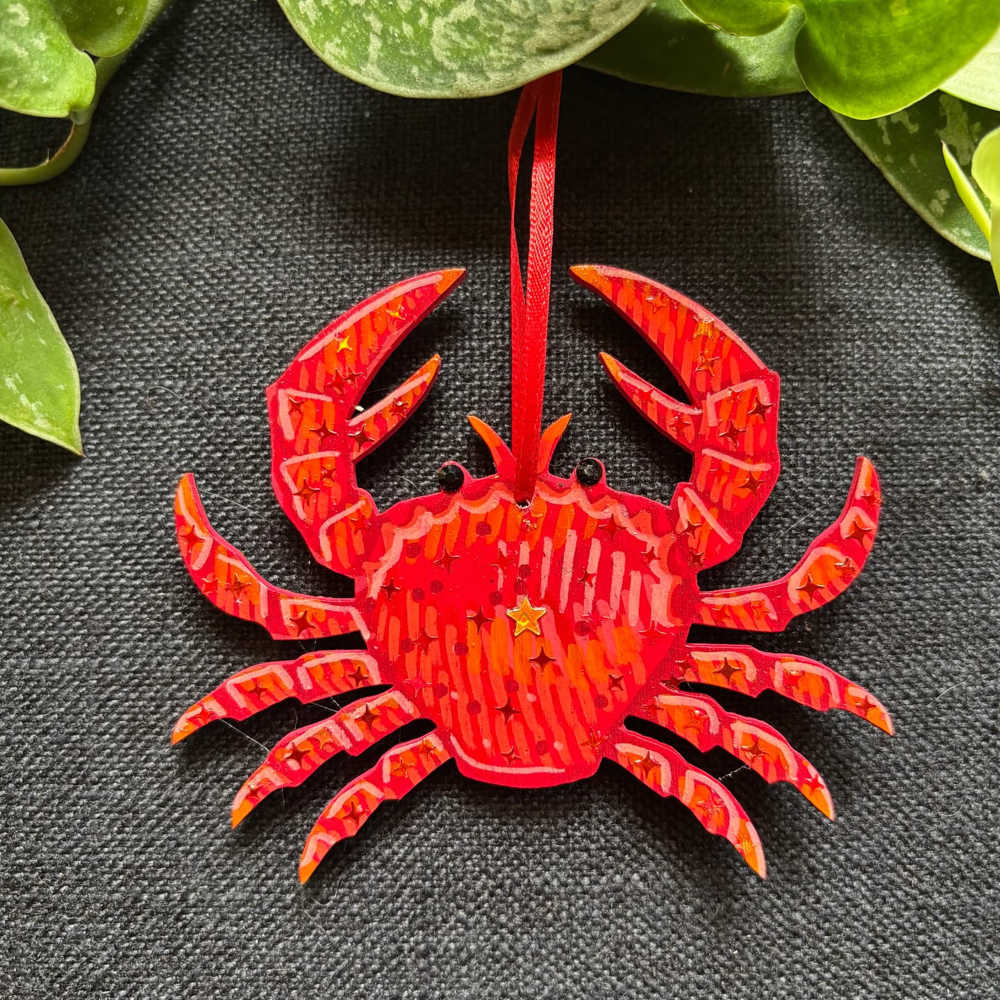 Customer photo review of Unfinished Wood Crab Silhouette - Craft- up to 46" DIY