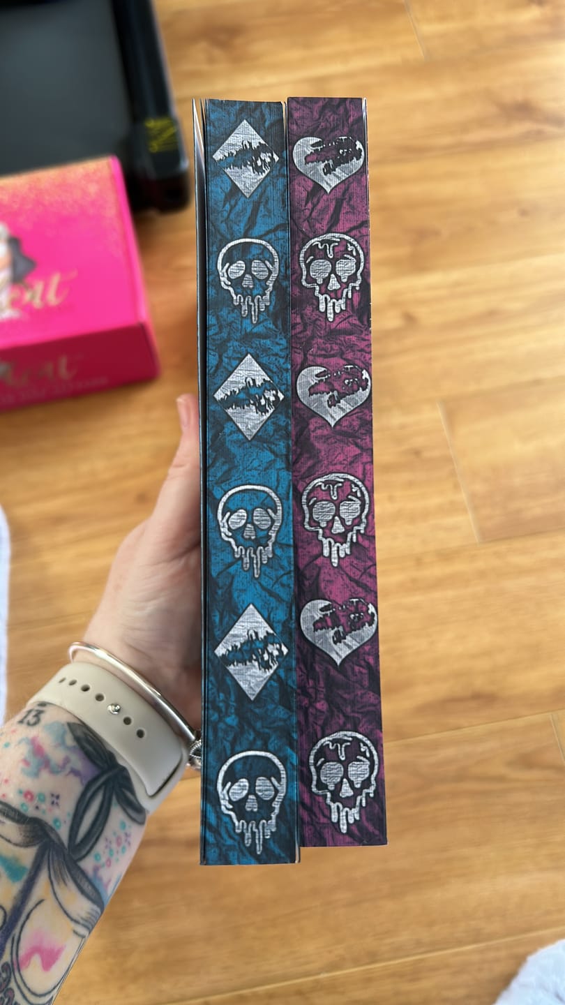 Customer photo review of Owning Vegas Complete Series - set of 3 Special edition paperbacks