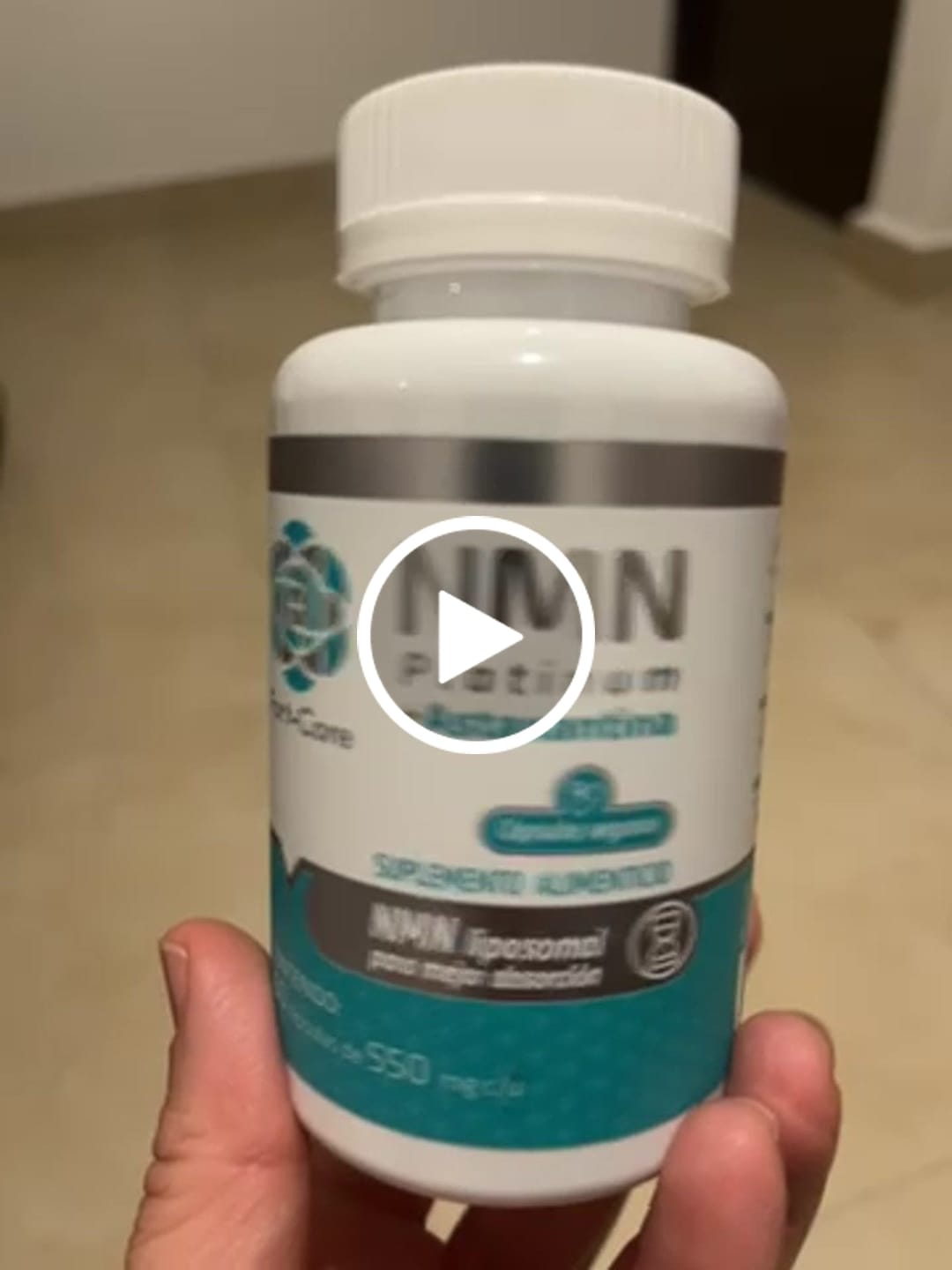 Customer video review of NMN PLATINUM